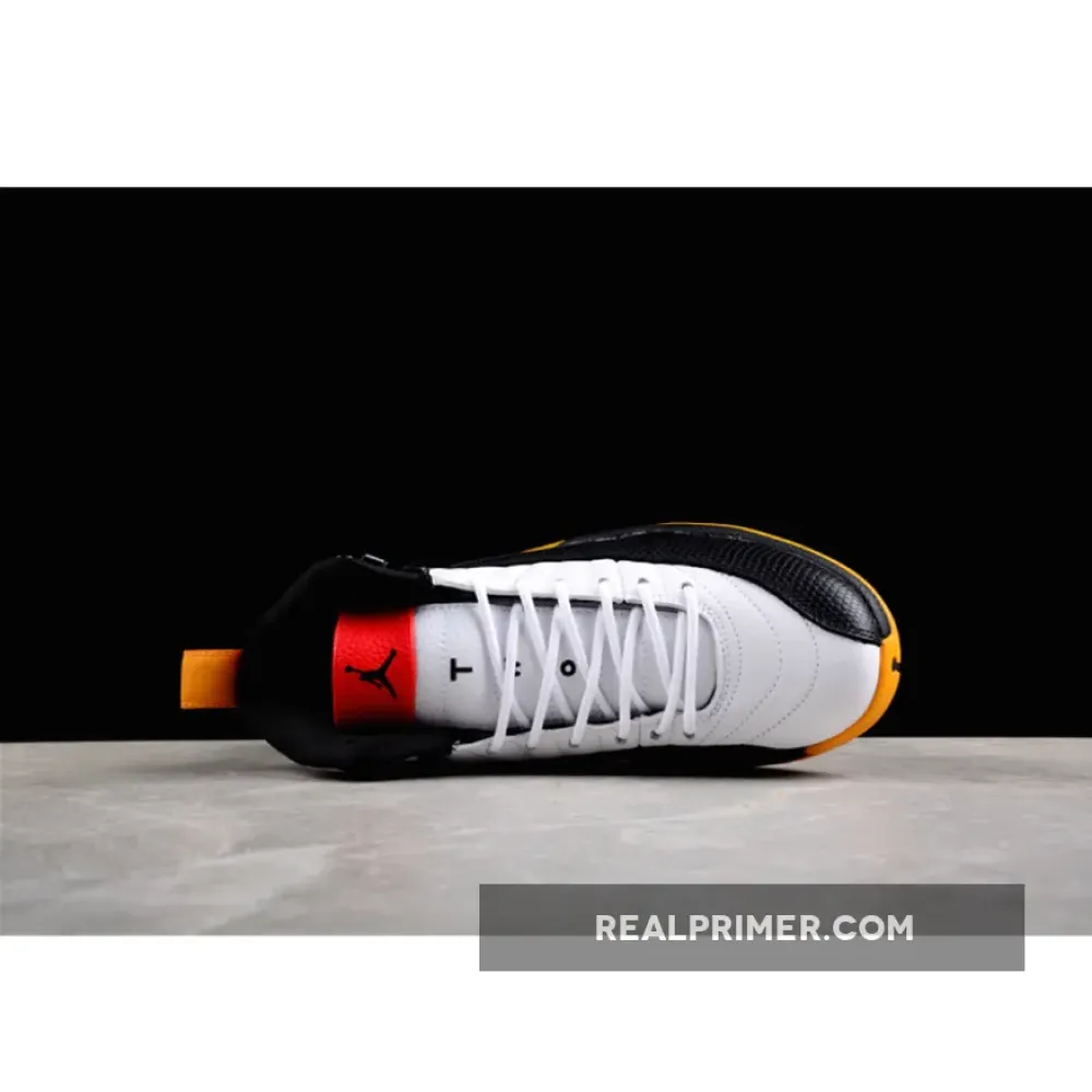 AIR JORDAN 12 RETRO 25 YEARS IN CHINA WHITE/BLACK/TAXI/VARSITY RED DR8887-100