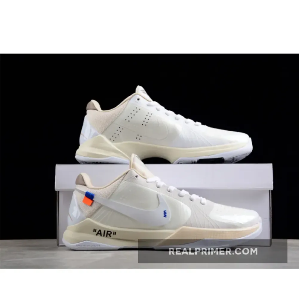 KOBE 5 PROTRO UNDEFEATED RICE WHITE DB4796-101