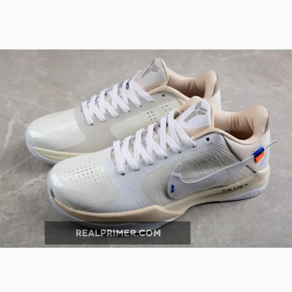 KOBE 5 PROTRO UNDEFEATED RICE WHITE DB4796-101