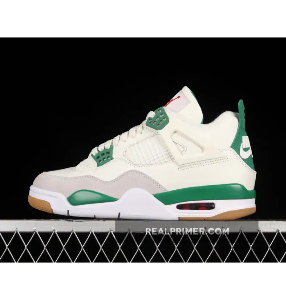 SB AIR JORDAN 4 RETRO SP SAIL/PINE GREEN/NEUTRAL GREY/WHITE DR5415-103