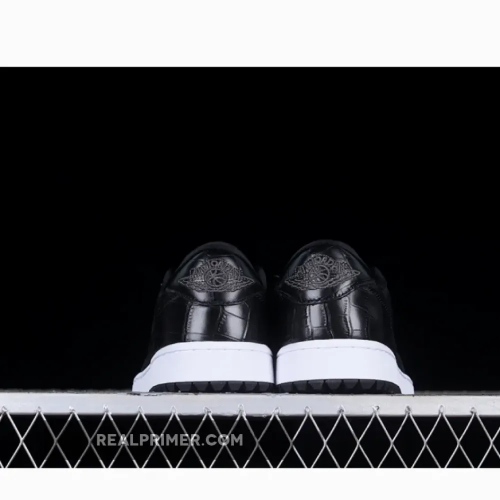 AIR JORDAN 1 LOW GOLF BLACK/BLACK/IRON GREY/WHITE DD9315-003