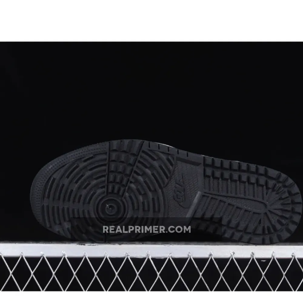 AIR JORDAN 1 LOW GOLF BLACK/BLACK/IRON GREY/WHITE DD9315-003