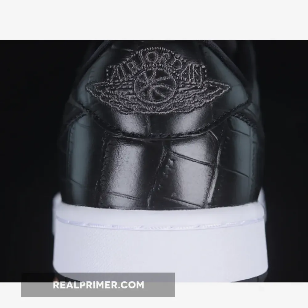 AIR JORDAN 1 LOW GOLF BLACK/BLACK/IRON GREY/WHITE DD9315-003