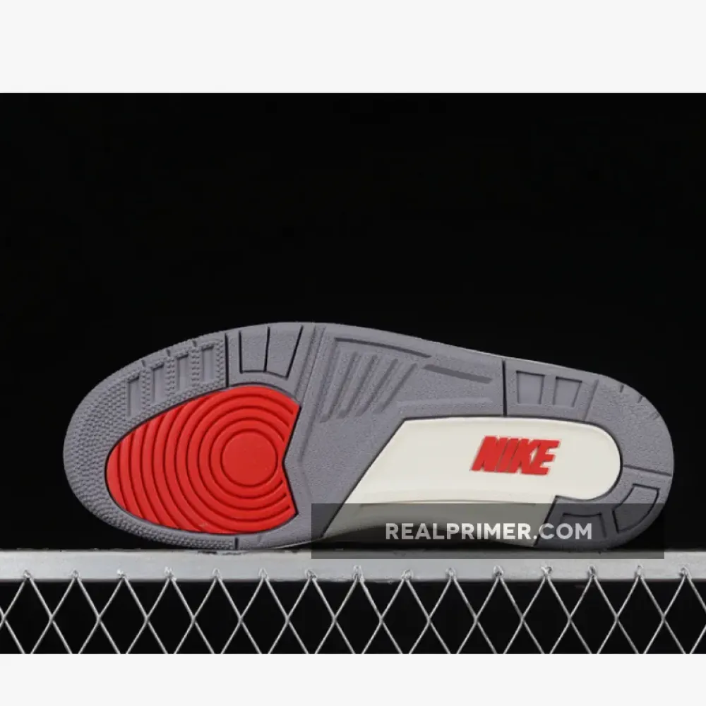 AIR JORDAN 3 RETRO SUMMIT WHITE/FIRE RED/BLACK/CEMENT GREY DN3707-100