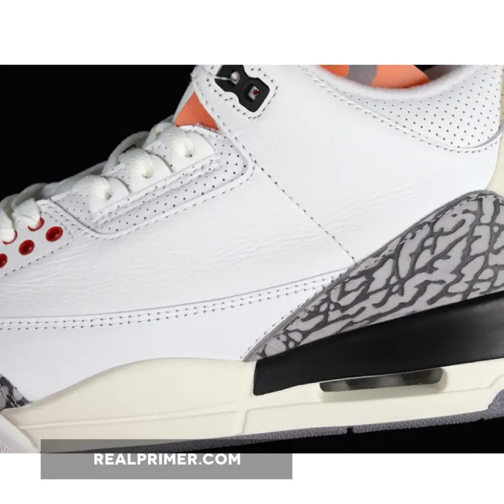 AIR JORDAN 3 RETRO SUMMIT WHITE/FIRE RED/BLACK/CEMENT GREY DN3707-100