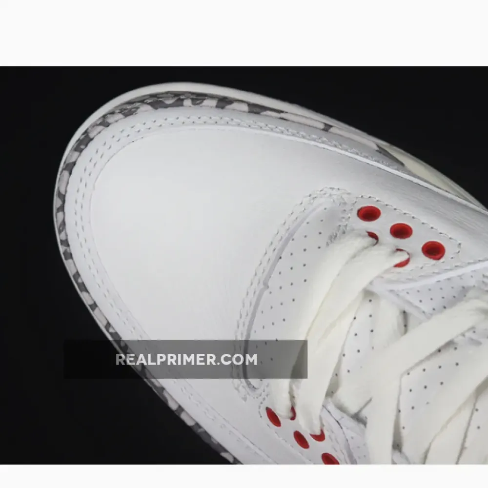 AIR JORDAN 3 RETRO SUMMIT WHITE/FIRE RED/BLACK/CEMENT GREY DN3707-100