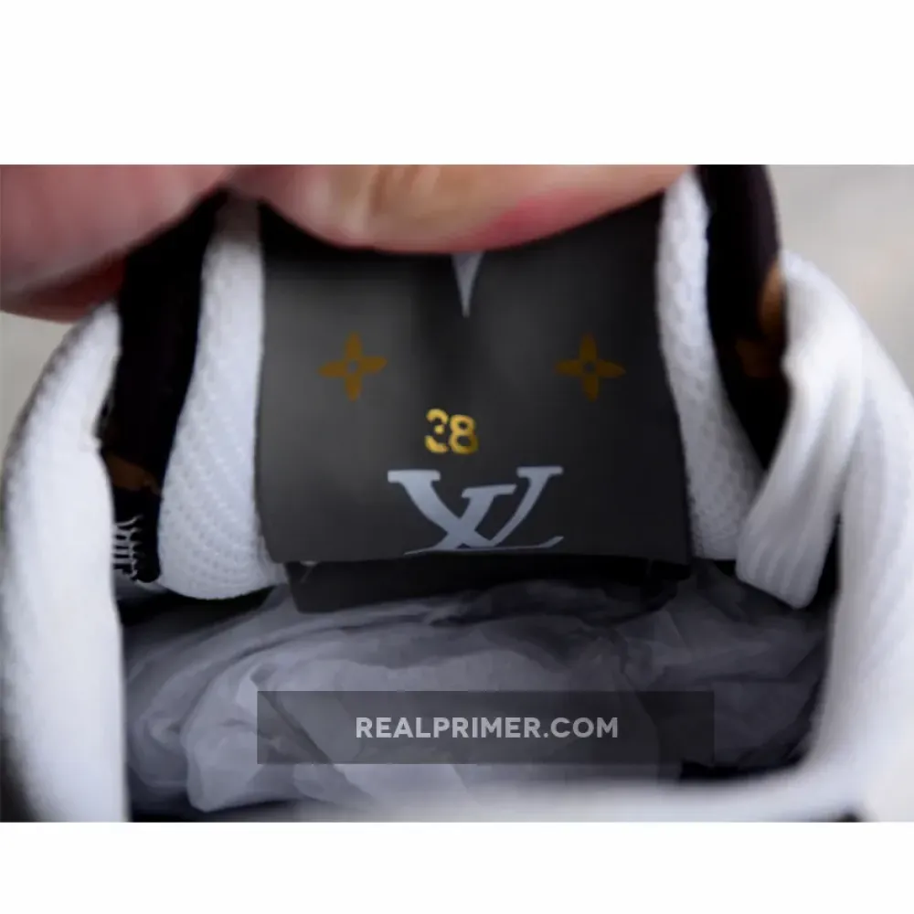 L*V TRAINER SNEAKERS WHITE/WHITE/BLACK N49C58