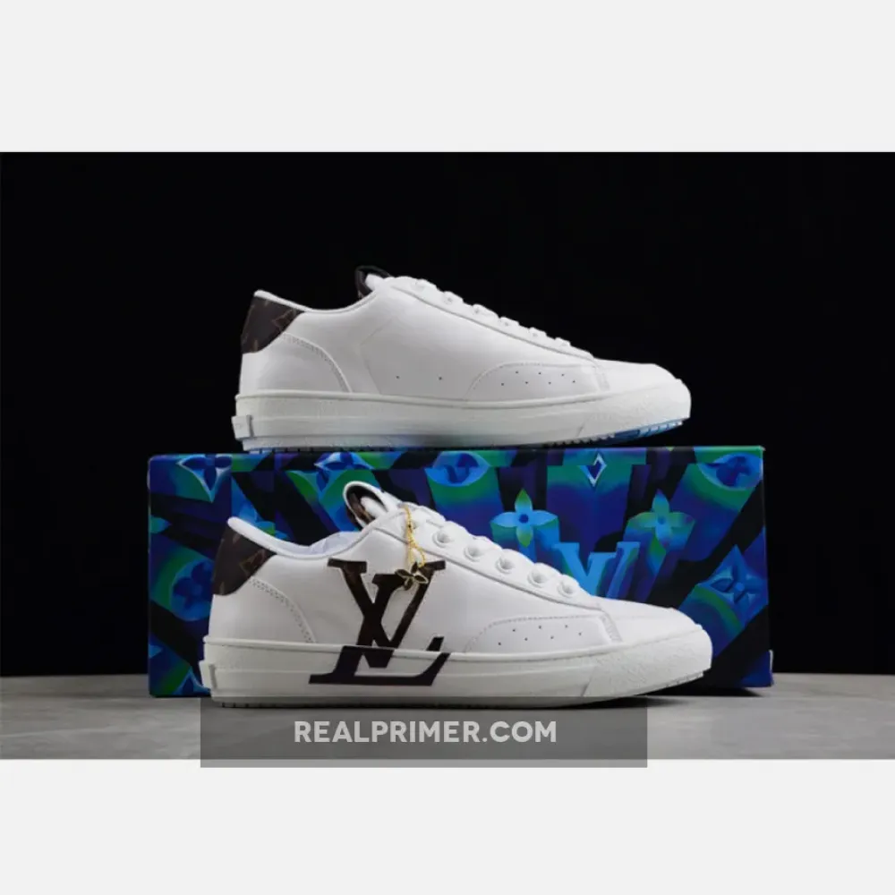 L*V TRAINER SNEAKERS WHITE/WHITE/BLACK N49C58