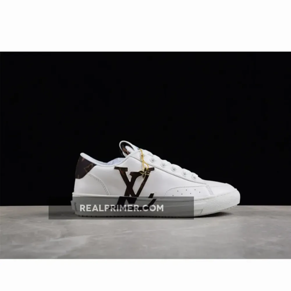 L*V TRAINER SNEAKERS WHITE/WHITE/BLACK N49C58