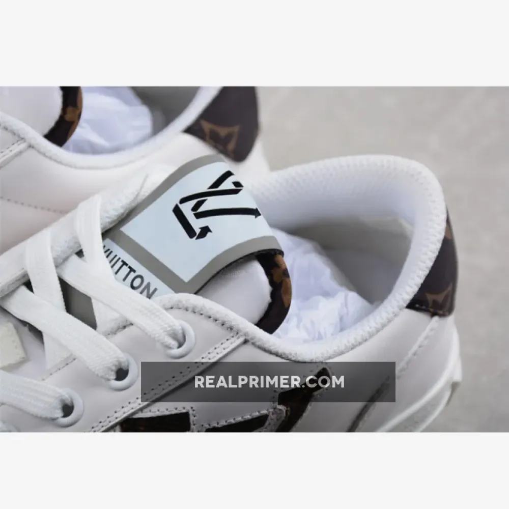 L*V TRAINER SNEAKERS WHITE/WHITE/BLACK N49C58