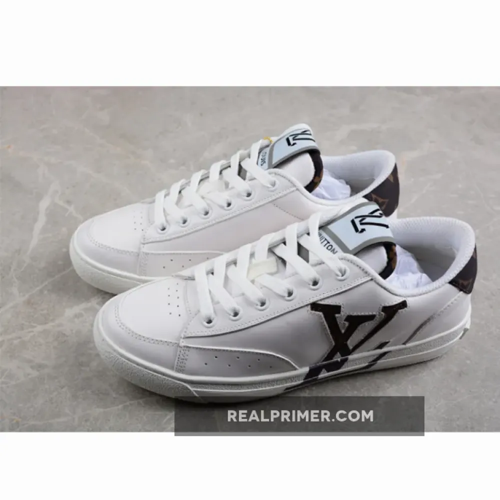 L*V TRAINER SNEAKERS WHITE/WHITE/BLACK N49C58