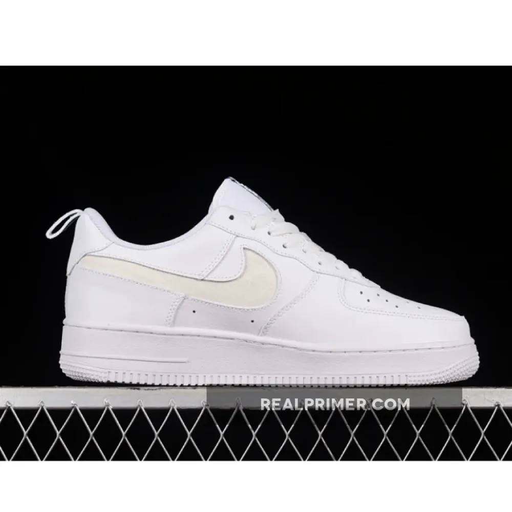 AIR FORCE 1 LOW 07 LV8 REFLECTIVE SWOOSH WHITE/DARK MARINA BLUE/WHITE FB8971-100