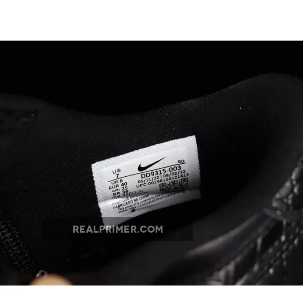 AIR JORDAN 1 LOW GOLF BLACK CROCODILE BLACK/BLACK/IRON GREY/WHITE 35.5-47.5