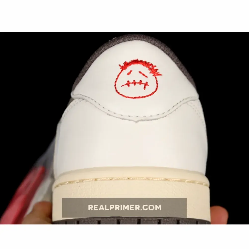 LW TRAVIS SCOTT AIR JORDAN 1 LOW OG REVERSE MOCHA SAIL/UNIVERSITY RED/RIDGEROCK DM7866-162