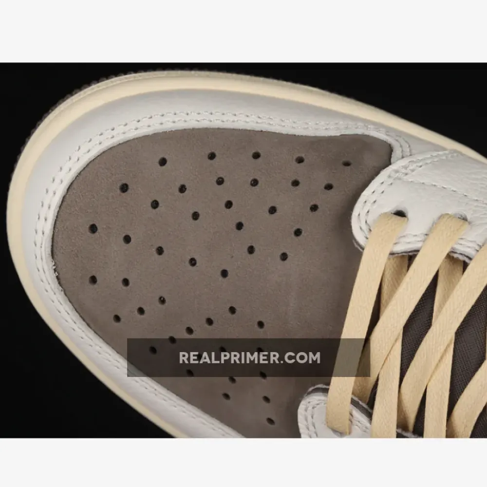 LW TRAVIS SCOTT AIR JORDAN 1 LOW OG REVERSE MOCHA SAIL/UNIVERSITY RED/RIDGEROCK DM7866-162