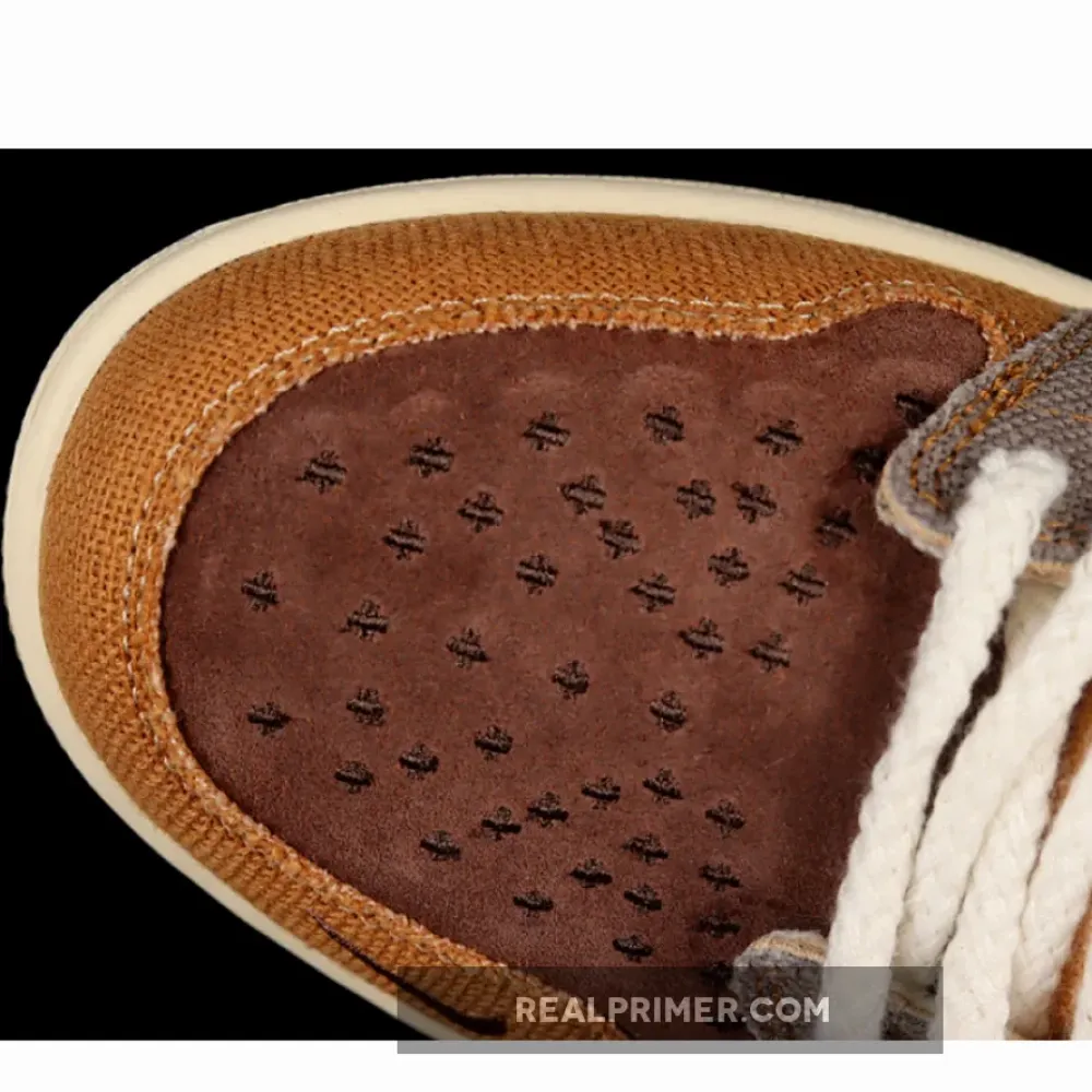 ZION WILLIAMSON AIR JORDAN 1 RETRO LOW VOODOO FLAX/MUSLIN/FAUNA BROWN/OIL GREEN DZ7292-200