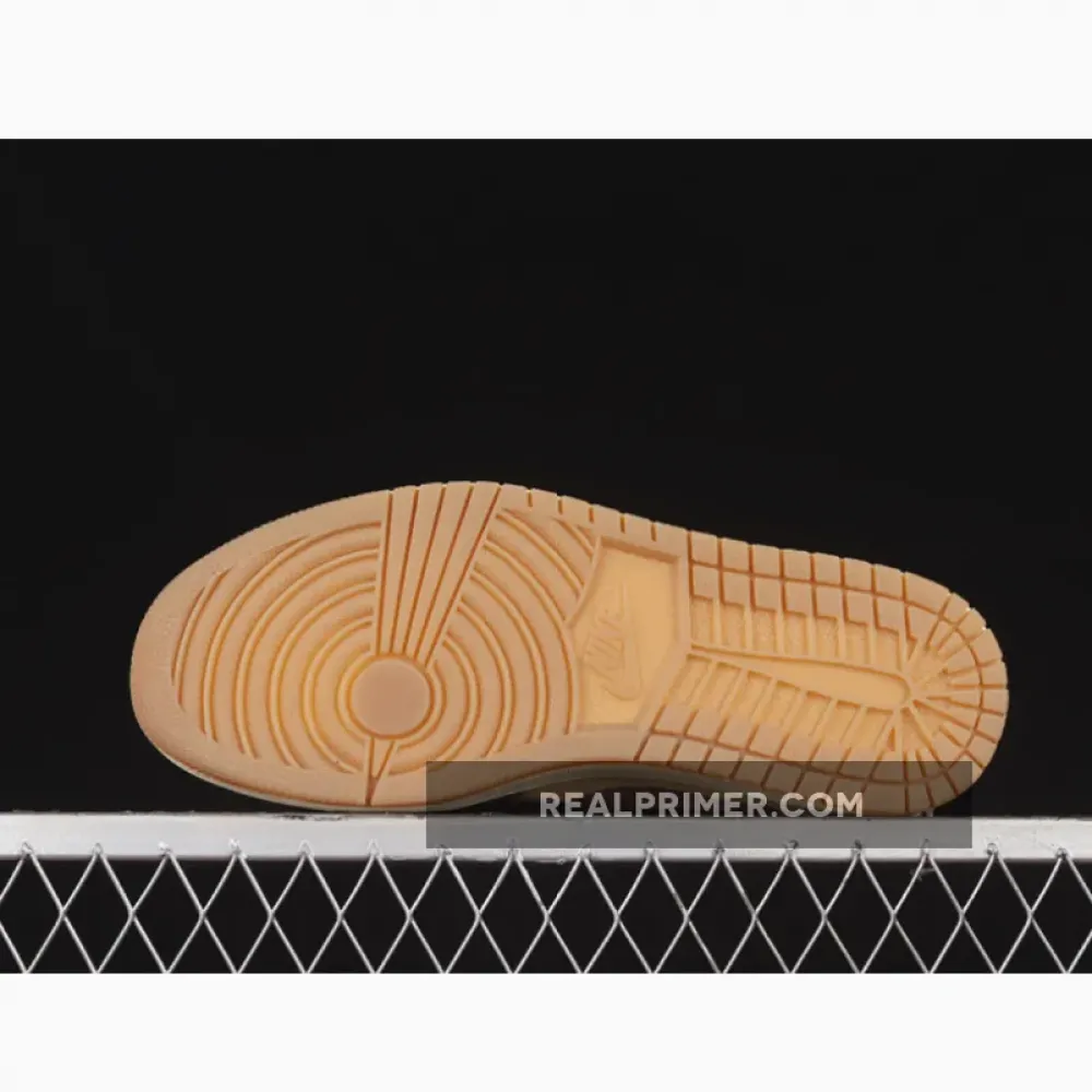 ZION WILLIAMSON AIR JORDAN 1 RETRO LOW VOODOO FLAX/MUSLIN/FAUNA BROWN/OIL GREEN DZ7292-200