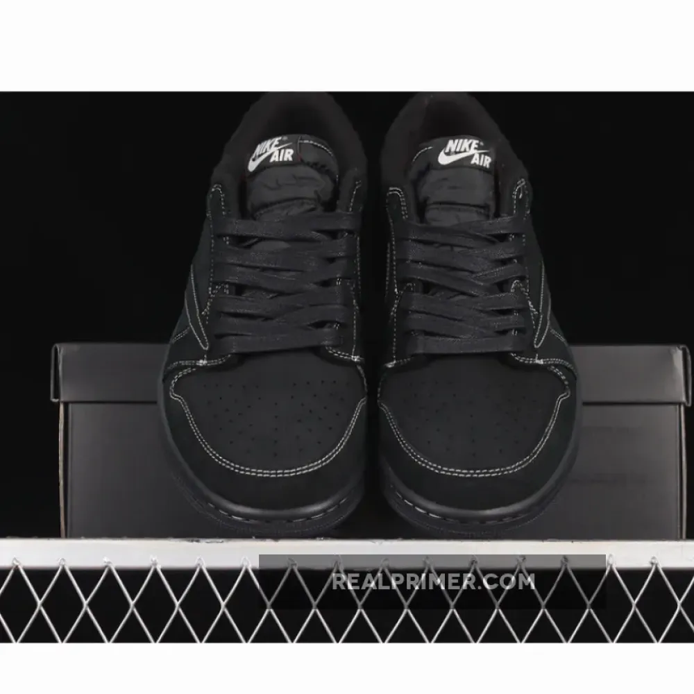 LW TRAVIS SCOTT X AIR JORDAN 1 LOW OG BLACK/PHANTOM/UNIVERSITY RED 36-48.5