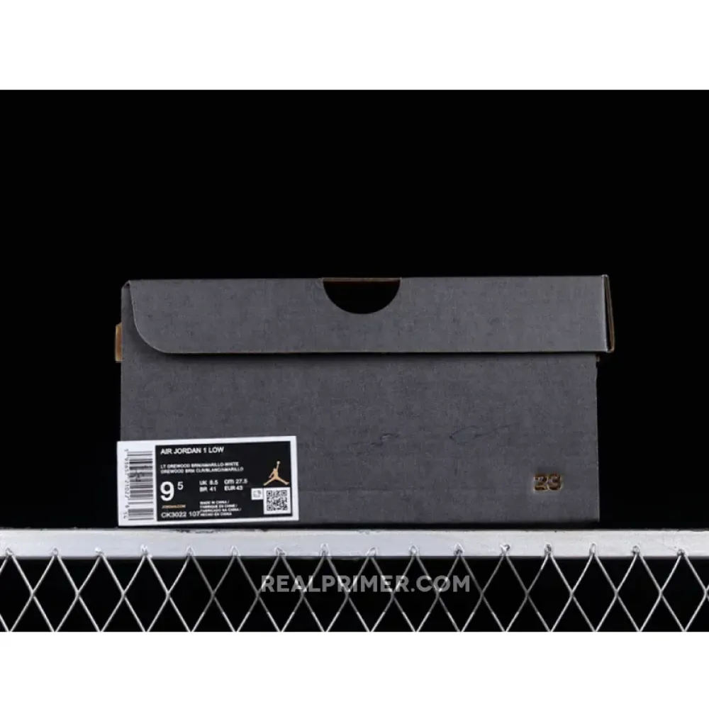 AIR JORDAN 1 LOW LIGHT OREWOOD BROWN/AMARILLO/WHITE/LASER BLUE CK3022-107