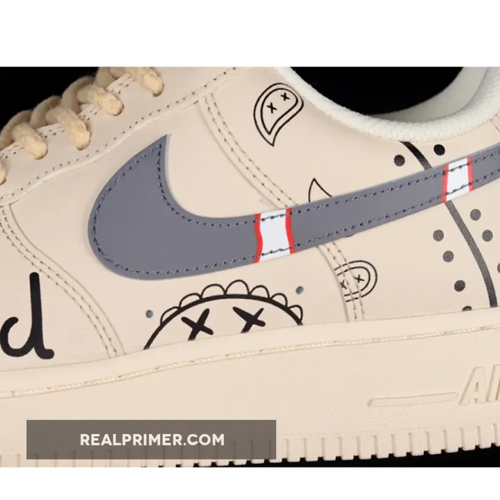 AIR FORCE 1 LOW 07 PS5 BEIGE/GREY/BLACK CW2288-316
