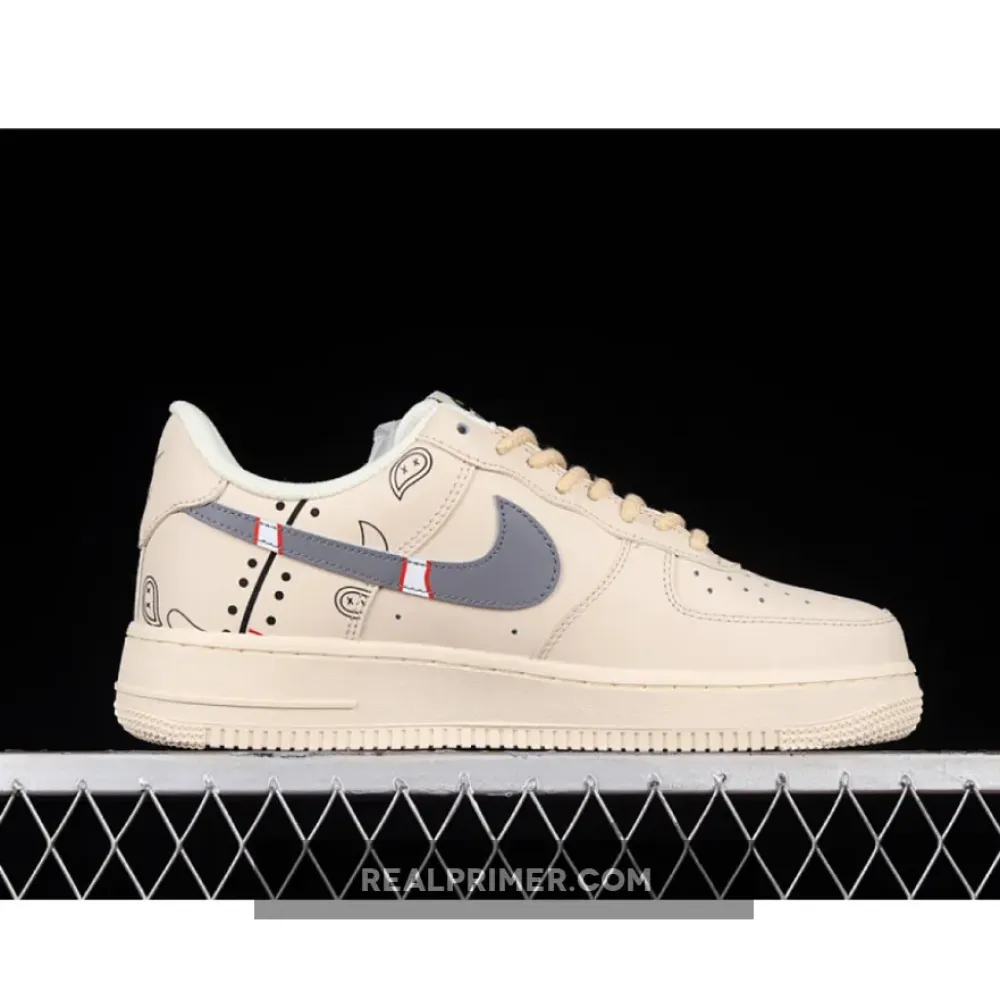 AIR FORCE 1 LOW 07 PS5 BEIGE/GREY/BLACK CW2288-316