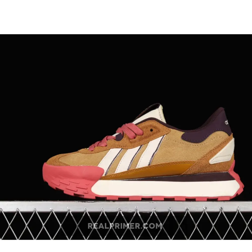 FUTRO MIXR NEO SHOES BROWN/BEIGE/DARK BROWN-RED HP9828