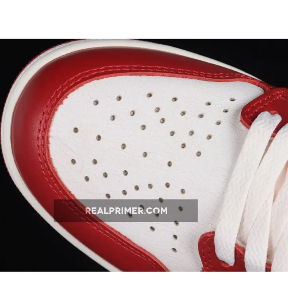 LW AIR JORDAN 1 HIGH OG CHICAGO REIMAGINED VARSITY RED/BLACK-SAIL-MUSLIN DZ5485-612