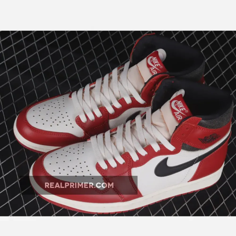 LW AIR JORDAN 1 HIGH OG CHICAGO REIMAGINED VARSITY RED/BLACK-SAIL-MUSLIN DZ5485-612