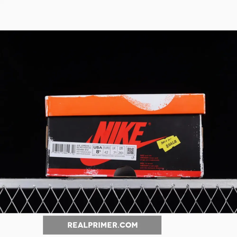 LW AIR JORDAN 1 HIGH OG CHICAGO REIMAGINED VARSITY RED/BLACK-SAIL-MUSLIN DZ5485-612