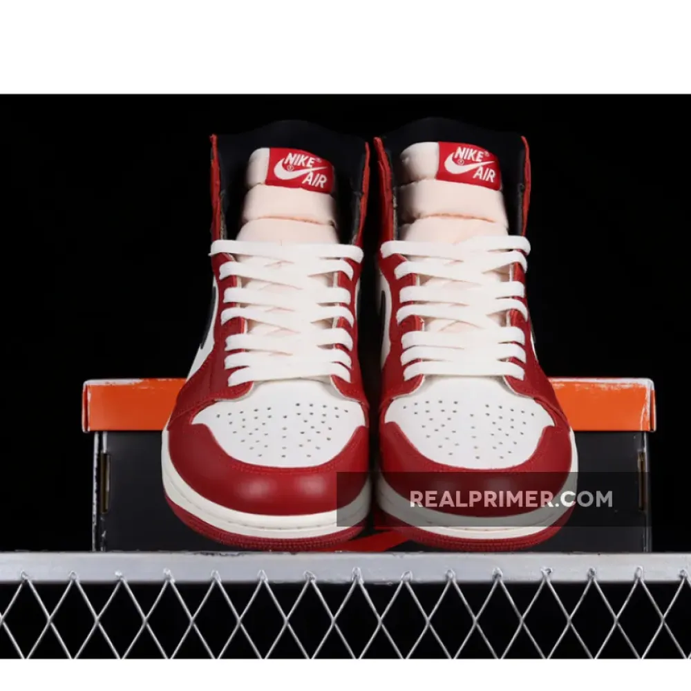 LW AIR JORDAN 1 HIGH OG CHICAGO REIMAGINED VARSITY RED/BLACK-SAIL-MUSLIN DZ5485-612