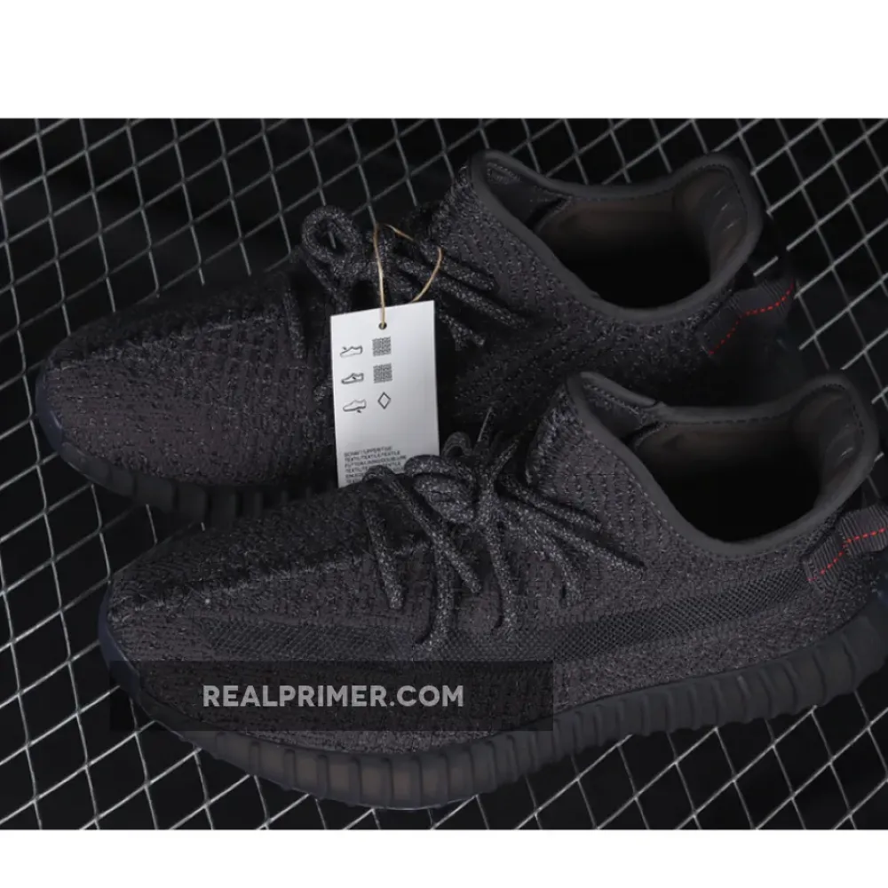 LW YEEZY BOOST 350 V2 BLACK REFLECTIVE/BLACK REFLECTIVE/BLACK REFLECTIVE FU9007