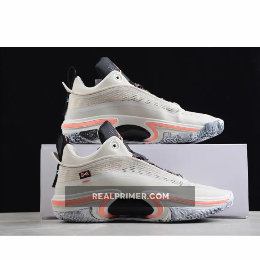 AIR JORDAN 36 LOW PF GROUND UP LIGHT OREWOOD BROWN/CRIMSON BLISS/BLACK DH0832-160