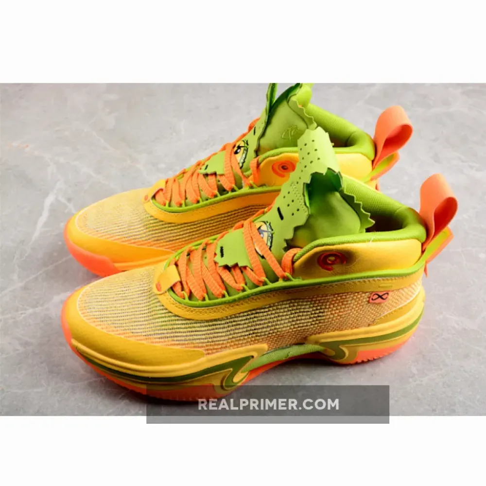 JAYSON TATUM X AIR JORDAN 36 NITRO TACO JAY CITRON PULSE/ATOMIC GREEN/CONE/BLACK DQ6866-803