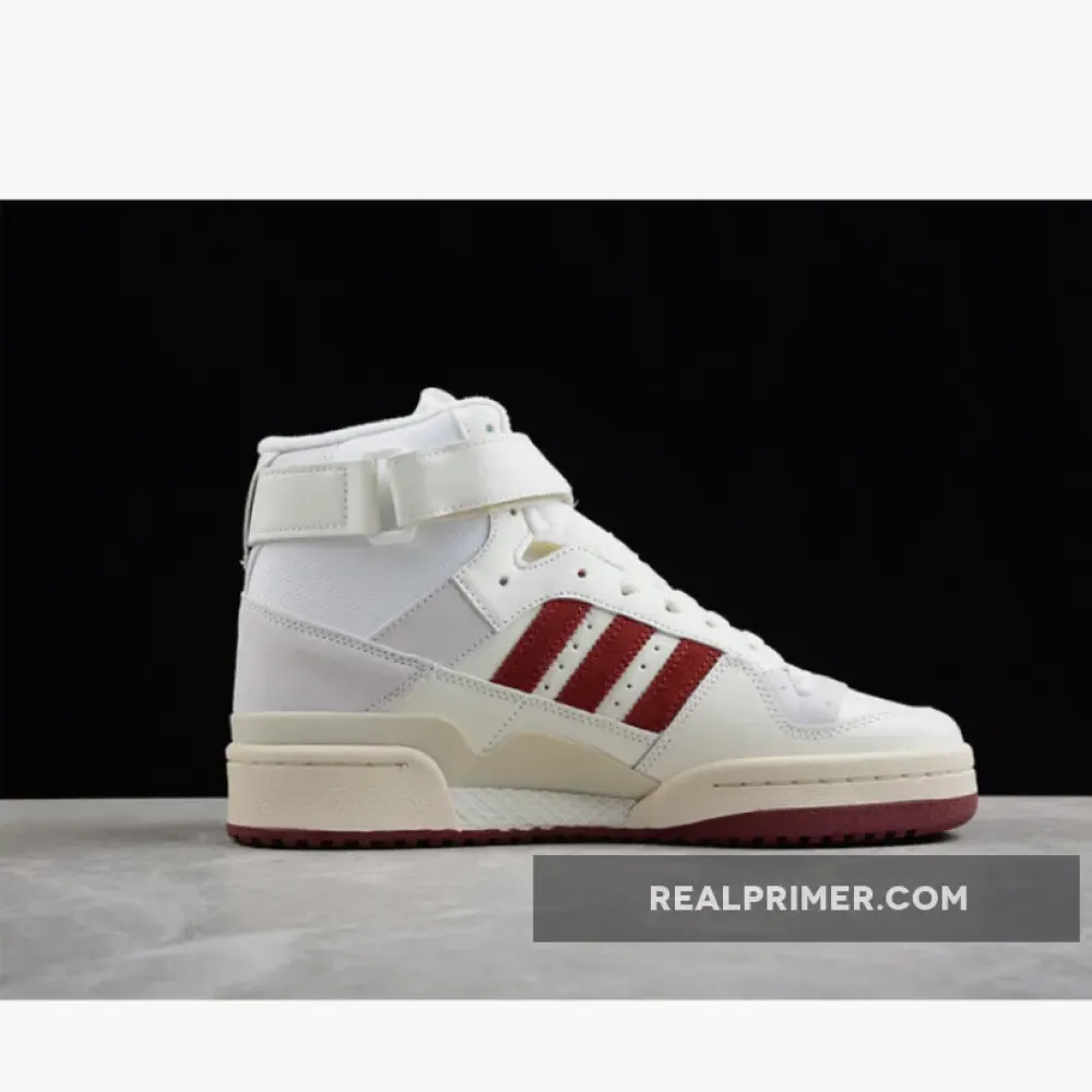 FORUM 84 HIGH SHOES CLOUD WHITE/CLOUD WHITE/RED GX1520