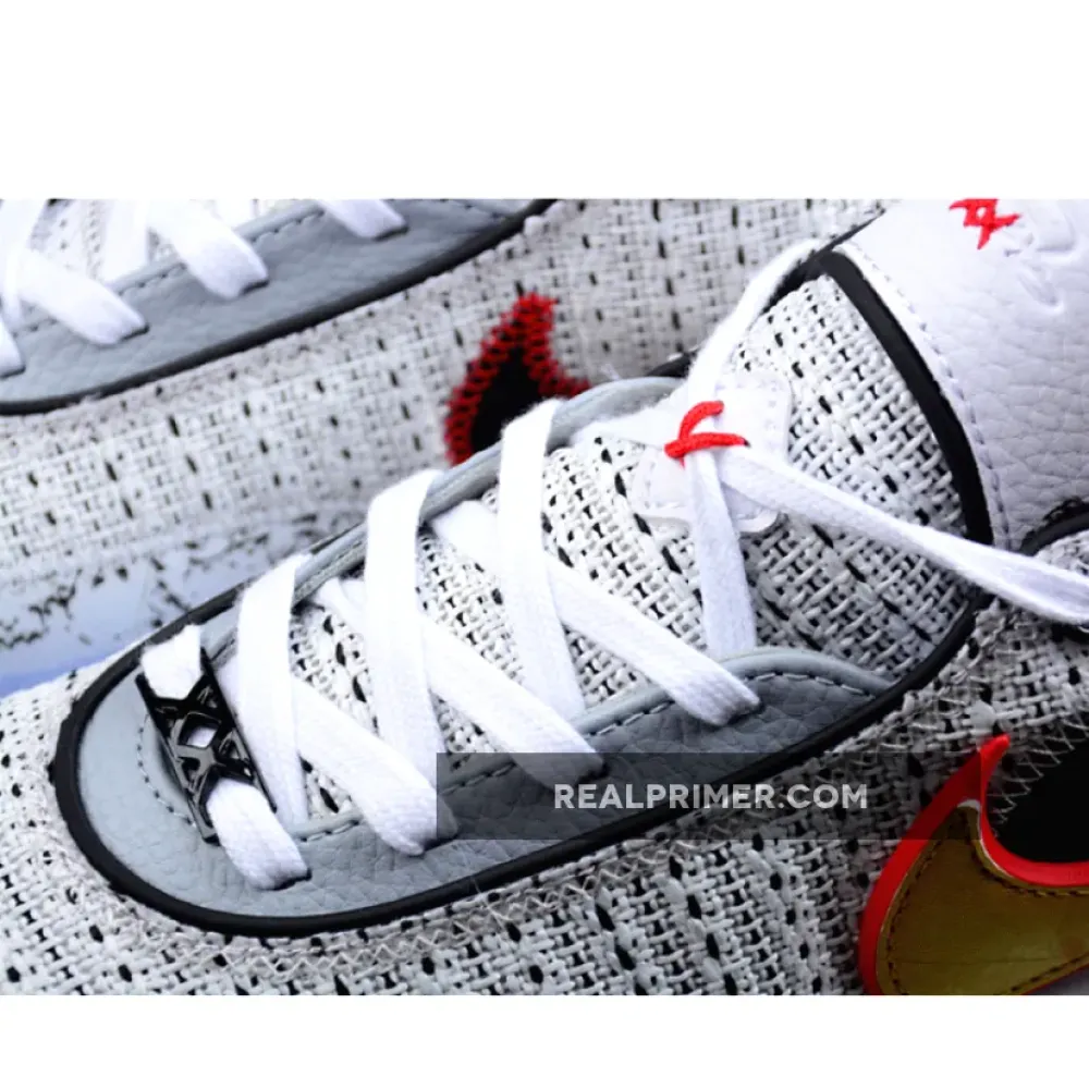 LEBRON 20 EP THE DEBUT WHITE/METALLIC GOLD/BLACK/UNIVERSITY RED/WOLF GREY DJ5422-100