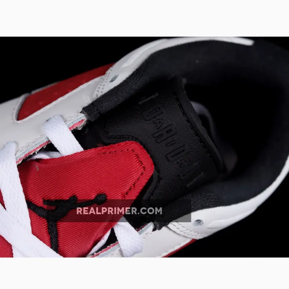 AIR JORDAN 6 RETRO CARMINE WHITE/RED/BLACK CT8529-106