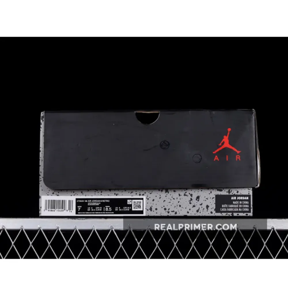 AIR JORDAN 6 RETRO CARMINE WHITE/RED/BLACK CT8529-106