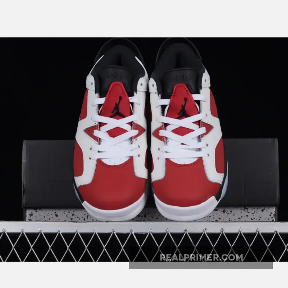AIR JORDAN 6 RETRO CARMINE WHITE/RED/BLACK CT8529-106