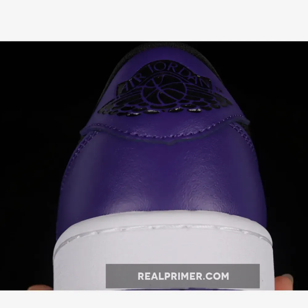 AIR JORDAN 1 LOW GOLF WHITE/COURT PURPLE/UNIVERSITY RED/BLACK DD9315-105