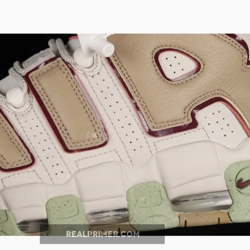 AIR MORE UPTEMPO LIGHT BONE/ALLIGATOR/LIMESTONE/DARK BEETROOT DX8955-001