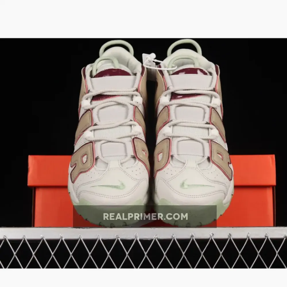 AIR MORE UPTEMPO LIGHT BONE/ALLIGATOR/LIMESTONE/DARK BEETROOT DX8955-001