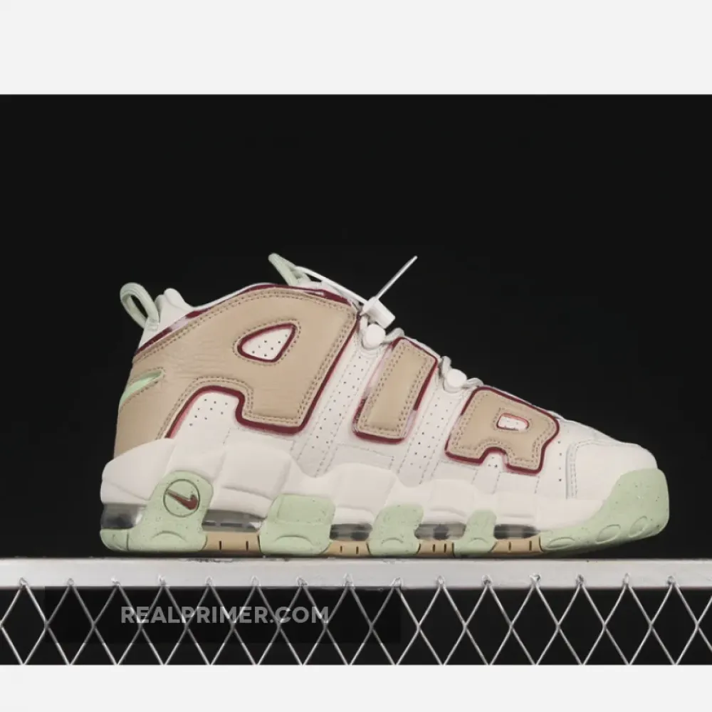 AIR MORE UPTEMPO LIGHT BONE/ALLIGATOR/LIMESTONE/DARK BEETROOT DX8955-001