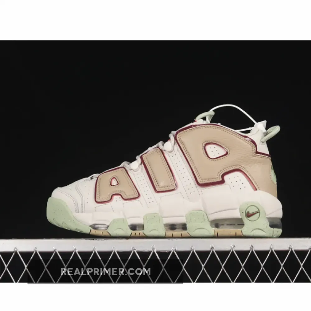 AIR MORE UPTEMPO LIGHT BONE/ALLIGATOR/LIMESTONE/DARK BEETROOT DX8955-001