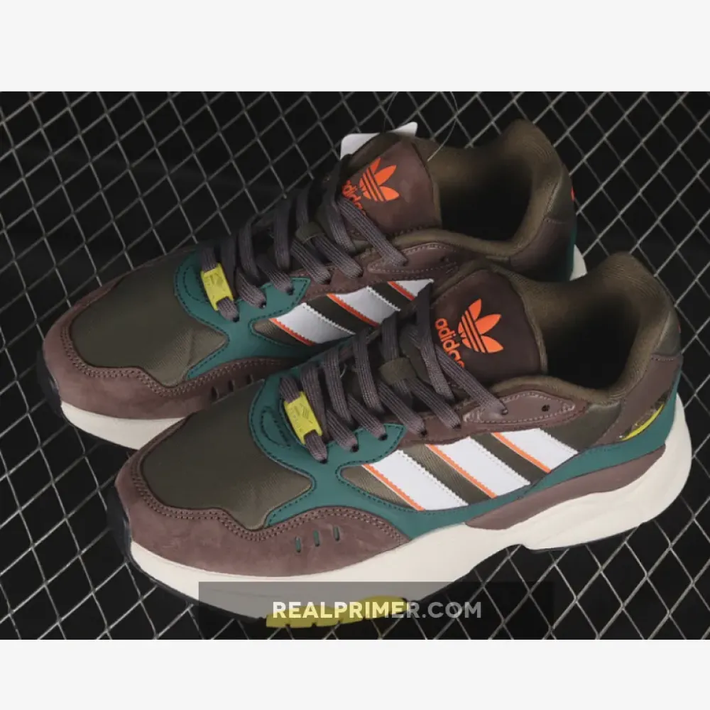 RETROPY F90 SHOES FOCUS OLIVE/GREY ONE/SHADOW OLIVE HP8031