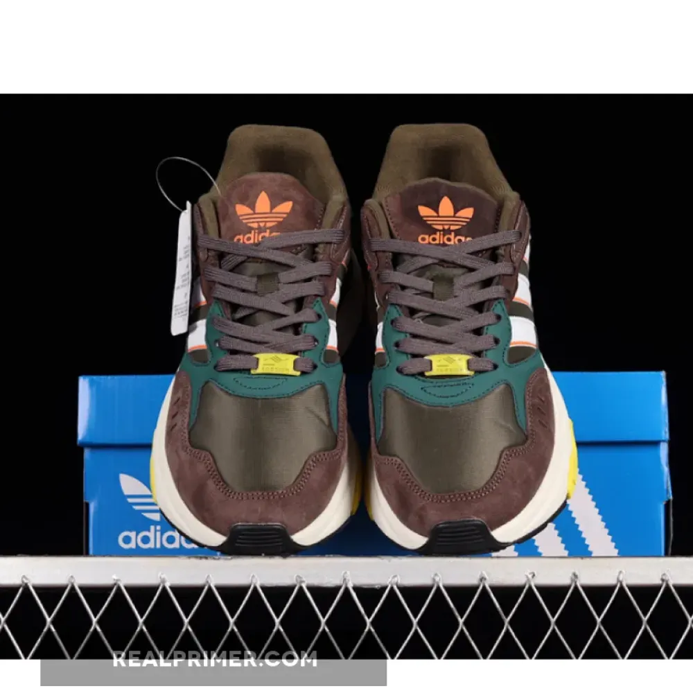 RETROPY F90 SHOES FOCUS OLIVE/GREY ONE/SHADOW OLIVE HP8031