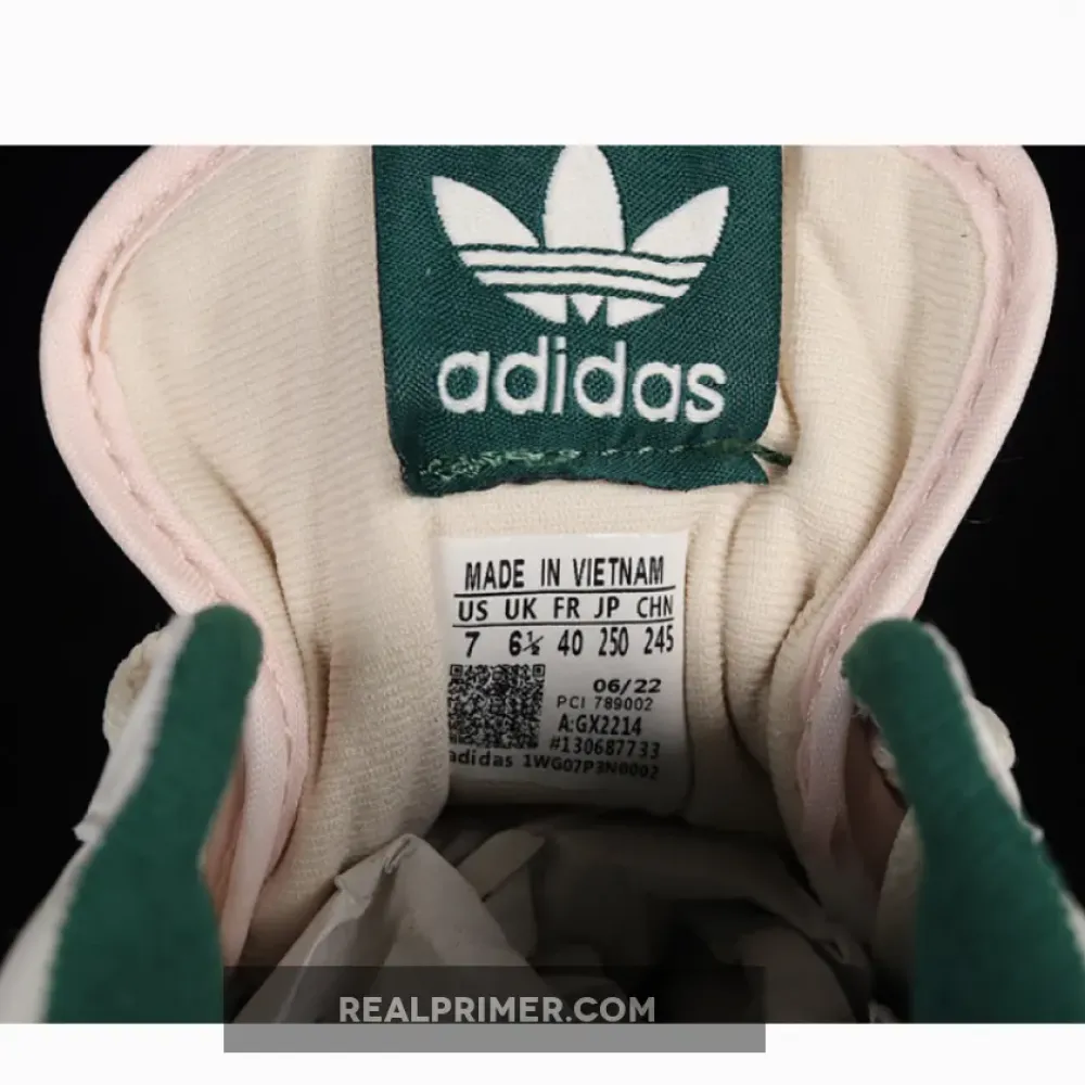 CENTENNIAL 85 LOW SHOES CLOUD WHITE/CLOUD WHITE/GREEN GX2214