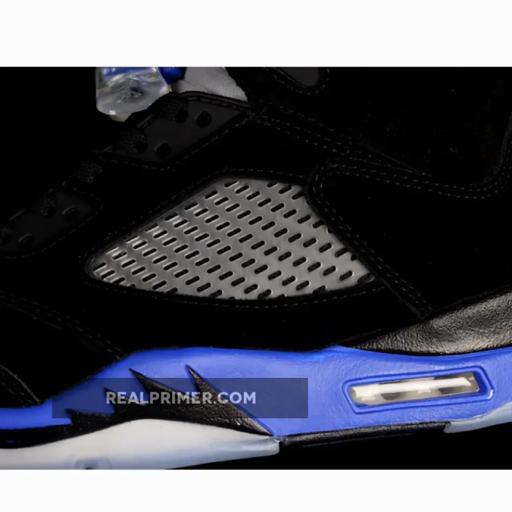 AIR JORDAN 5 RETRO BLACK/RACER BLUE/REFLECTIVE SILVER CT4838-004