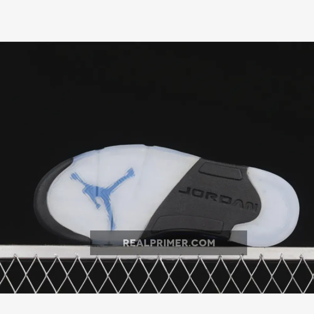 AIR JORDAN 5 RETRO BLACK/RACER BLUE/REFLECTIVE SILVER CT4838-004