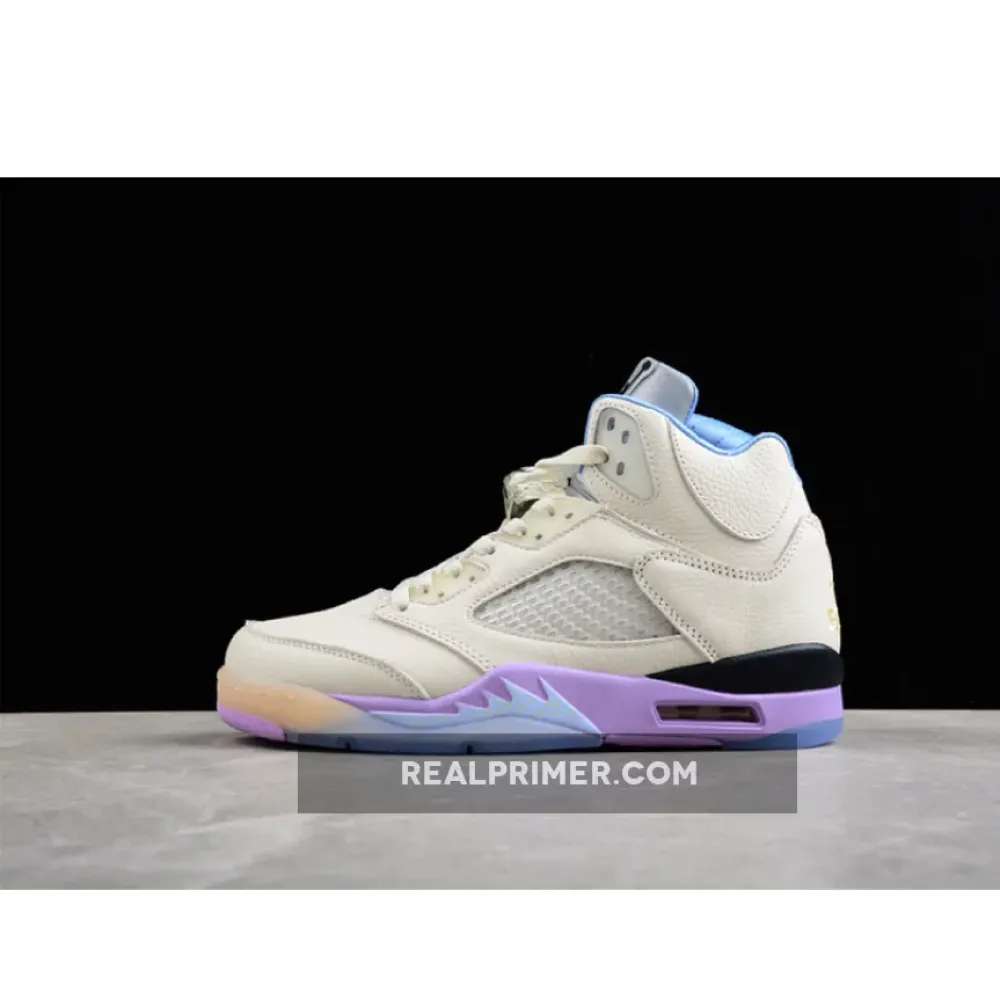 DJ KHALED X AIR JORDAN 5 RETRO WE THE BEST SAIL/WASHED YELLOW/VIOLET STAR DV4982-175