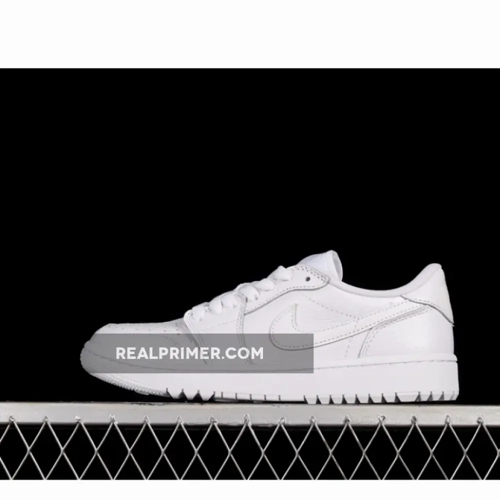 AIR JORDAN 1 LOW GOLF WHITE/WHITE/WHITE DD9315-101